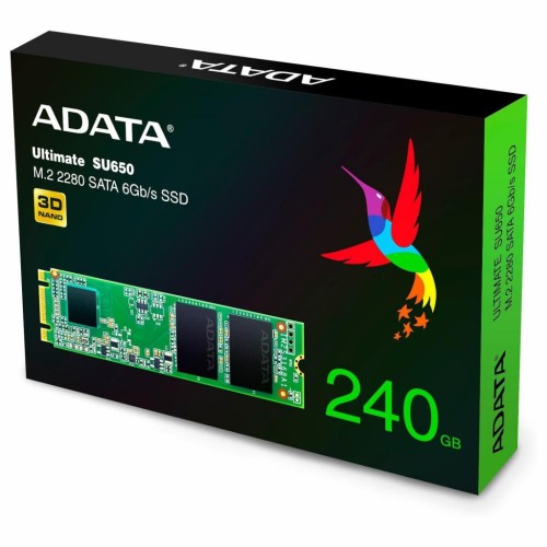 Накопичувач SSD M.2 2280 240GB ADATA (ASU650NS38-240GT-C)