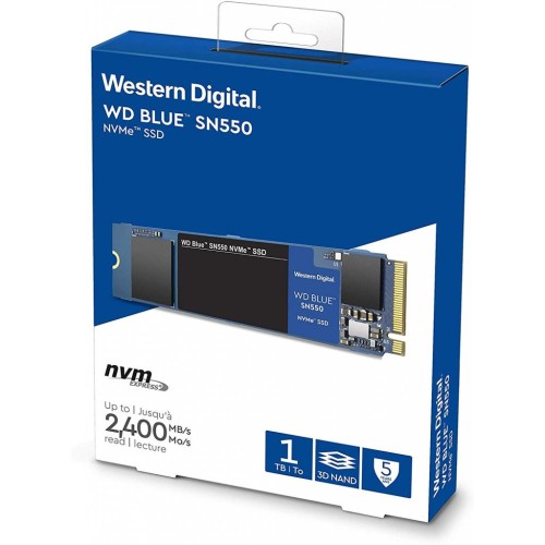 Накопичувач SSD M.2 2280 1TB WD (WDS100T2B0C)