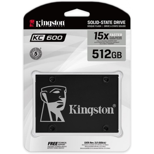 Накопичувач SSD 2.5 512GB Kingston (SKC600B/512G)
