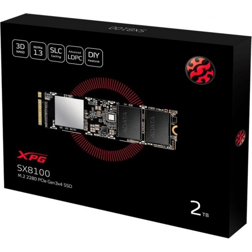 Накопичувач SSD M.2 2280 2TB ADATA (ASX8100NP-2TT-C)