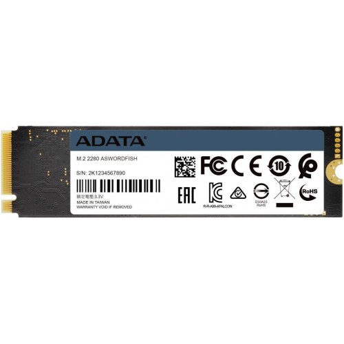 Накопичувач SSD M.2 2280 2TB ADATA (ASWORDFISH-2T-C)