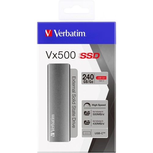 Накопичувач SSD USB 3.1 240GB Verbatim (047442)