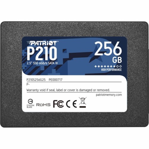 Накопичувач SSD 2.5 256GB Patriot (P210S256G25)