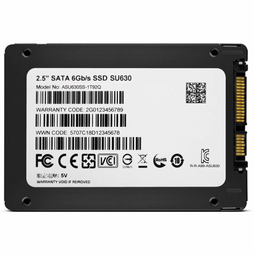 Накопичувач SSD 2.5 1.92TB ADATA (ASU630SS-1T92Q-R)