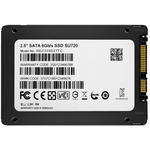 Накопичувач SSD 2.5 1TB ADATA (ASU720SS-1T-C)