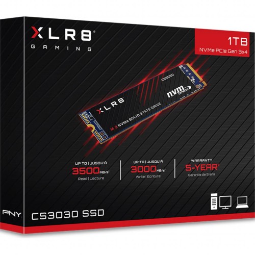 Накопичувач SSD M.2 2280 1TB PNY (M280CS3030-1TB-RB)