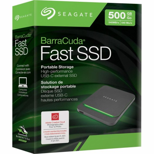 Накопичувач SSD USB 3.1 500GB Seagate (STJM500400)