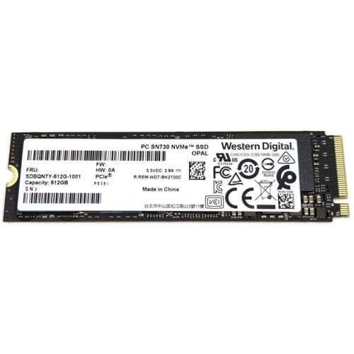 Накопичувач SSD M.2 2280 512GB WD (SDBQNTY-512G)