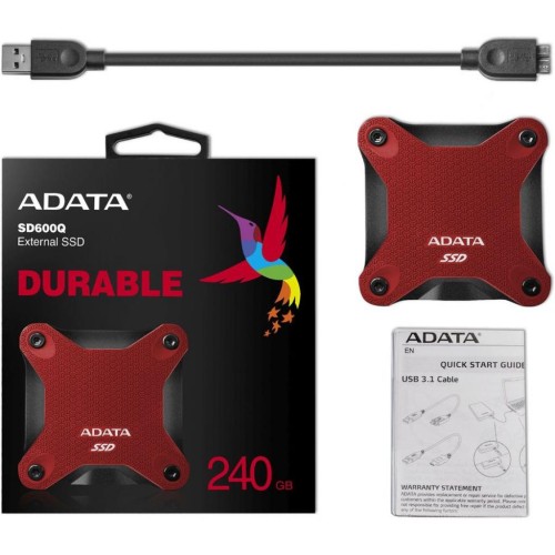 Накопичувач SSD USB 3.2 240GB ADATA (ASD600Q-240GU31-CRD)