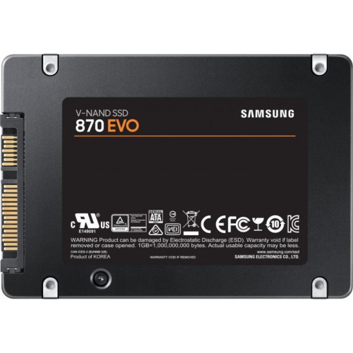 Накопичувач SSD 2.5 4TB 870 EVO Samsung (MZ-77E4T0BW)