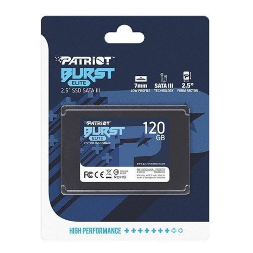 Накопичувач SSD 2.5 120GB Burst Elite Patriot (PBE120GS25SSDR)