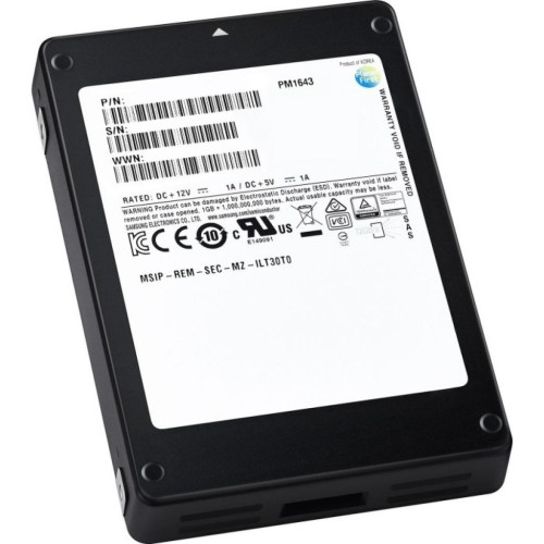 Накопичувач SSD SAS 2.5 1.92TB PM1643 Samsung (MZILT1T9HAJQ-00007)