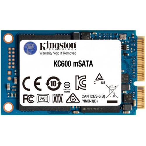 Накопичувач SSD mSATA 256GB Kingston (SKC600MS/256G)