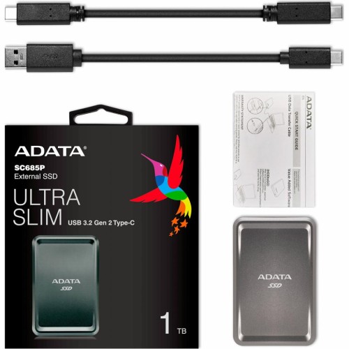 Накопичувач SSD USB 3.2 1TB ADATA (ASC685P-1TU32G2-CTI)