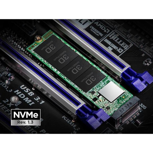 Накопичувач SSD M.2 2280 512GB Transcend (TS512GMTE112S)
