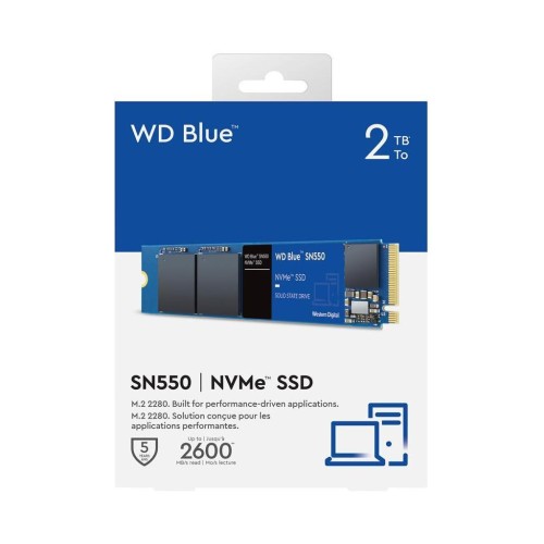 Накопичувач SSD M.2 2280 2TB WD (WDS200T2B0C)