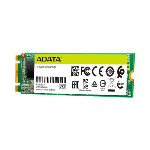 Накопичувач SSD M.2 2280 256GB ADATA (ASU650NS38-256GT-C)