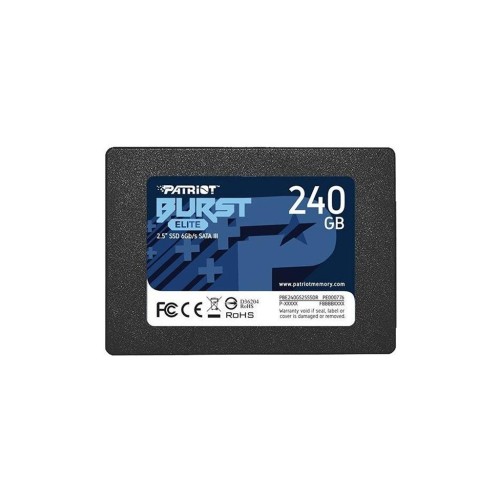 Накопичувач SSD 2.5 240GB Burst Elite Patriot (PBE240GS25SSDR)