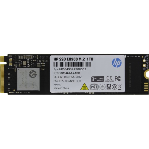 Накопичувач SSD M.2 2280 1TB EX900 HP (5XM46AA)