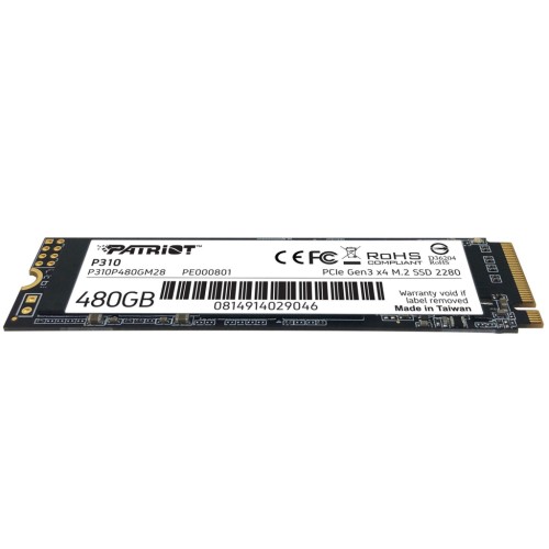 Накопичувач SSD M.2 2280 480GB Patriot (P310P480GM28)