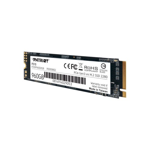 Накопичувач SSD M.2 2280 960GB Patriot (P310P960GM28)