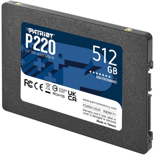 Накопичувач SSD 2.5 512GB Patriot (P220S512G25)