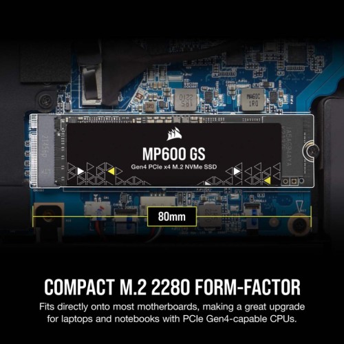 Накопичувач SSD M.2 2280 2TB MP600GS Corsair (CSSD-F2000GBMP600GS)