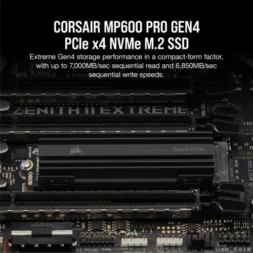 Накопичувач SSD M.2 2280 4TB MP600PRO Corsair (CSSD-F4000GBMP600PRO)