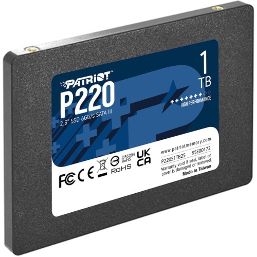 Накопичувач SSD 2.5 1TB P220 Patriot (P220S1TB25)