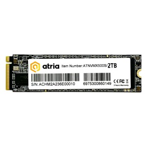 Накопичувач SSD M.2 2280 2TB X500S ATRIA (ATNVMX500S/2048)