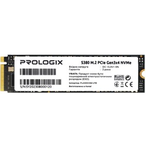 Накопичувач SSD M.2 2280 256GB Prologix (PRO256GS380)