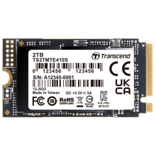 Накопичувач SSD M.2 2242 2TB Transcend (TS2TMTE410S)