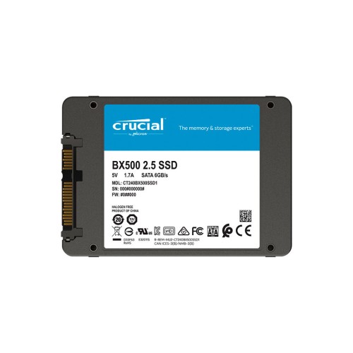 Накопичувач SSD 2.5 1TB OEM Micron (CT1000BX500SSD1T)