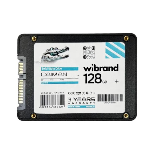 Накопичувач SSD 2.5 128GB Caiman Wibrand (WI2.5SSD/CA128GB)