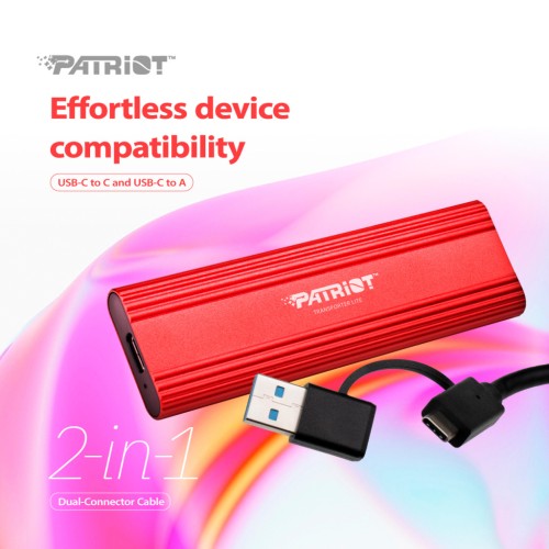 Накопичувач SSD USB-C 2TB Patriot (PTPL2TBPEC)