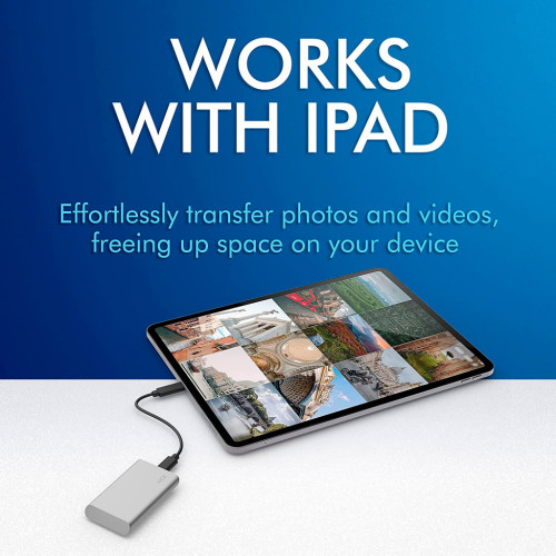 Накопичувач SSD USB Type-C 2TB Portable LaCie (STKS2000400)