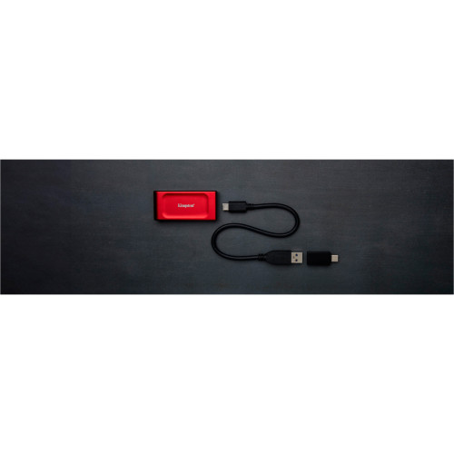 Накопичувач SSD USB Type-C 2TB XS1000 Kingston (SXS1000R/2000GA)