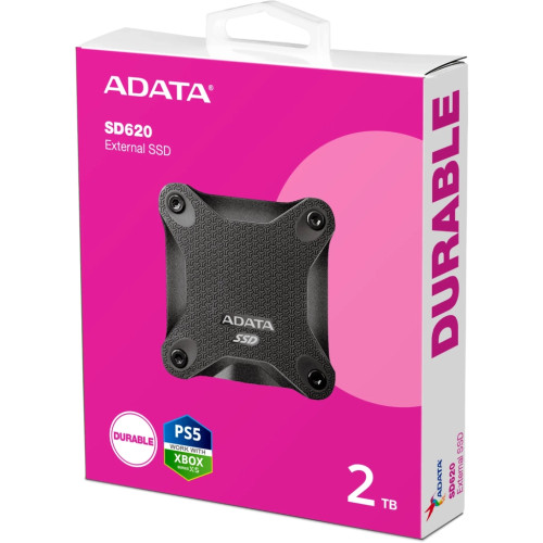 Накопичувач SSD USB 3.2 2TB SD620 ADATA (SD620-2TCBK)