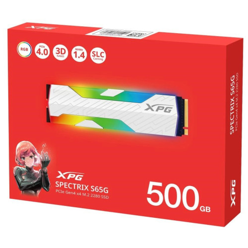 Накопичувач SSD M.2 2280 500GB SPECTRIX S65G ADATA (SSPECTRIXS65G-500G-CI)