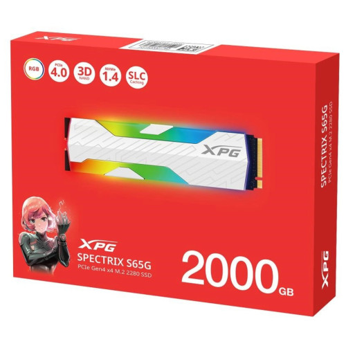 Накопичувач SSD M.2 2280 2TB SPECTRIX S65G ADATA (SSPECTRIXS65G-2000G-C)