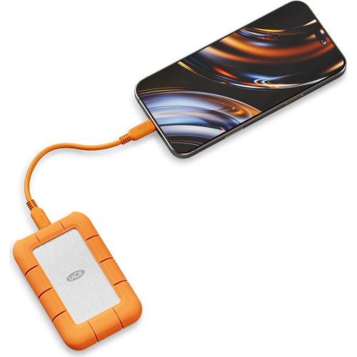 Накопичувач SSD USB Type-C 2TB Rugged LaCie (STND2000400)