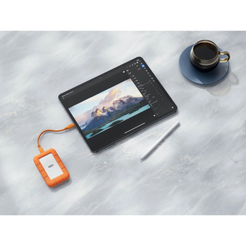 Накопичувач SSD USB Type-C 1TB Rugged LaCie (STND1000400) Накопичувач SSD USB Type-C 1TB Rugged LaCie (STND1000400)