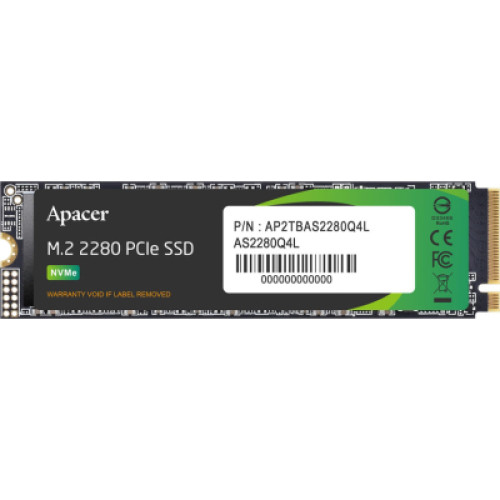 Накопичувач SSD M.2 2280 256GB Apacer (AP256GAS2280Q4L-1)