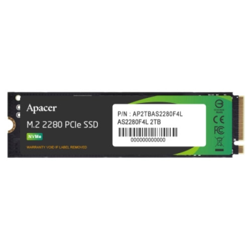Накопичувач SSD M.2 2280 2TB Apacer (AP2TBAS2280F4L-1)