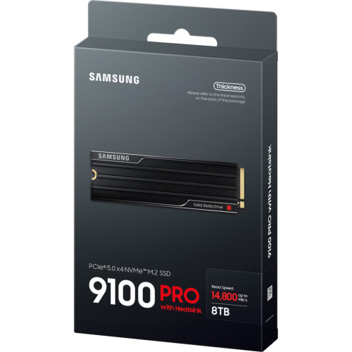 Накопичувач SSD M.2 2280 8TB 9100 PRO Heatsink Samsung (MZ-VAP8T0CW) Накопичувач SSD M.2 2280 8TB 9100 PRO Heatsink Samsung (MZ-VAP8T0CW)