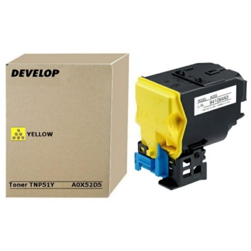 Тонер Develop TNP51Y yellow, для ineo+ 3110 (A0X52D5)