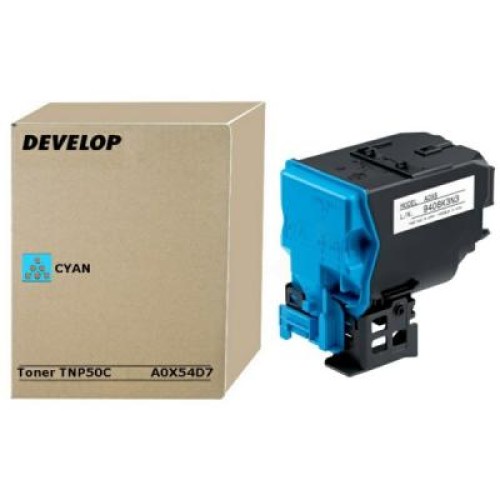 Тонер Develop TNP50C cyan f. ineo+ 3100P (A0X54D7)