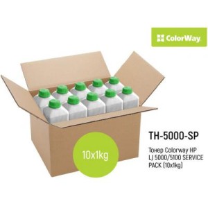 Тонер HP LJ5000/5100 SERVICE PACK (10x1kg) ColorWay (TH-5000-SP)