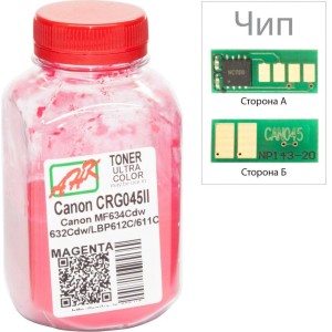 Тонер Canon MF610/630 35г Magenta +chip AHK (3203122)