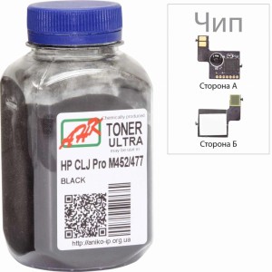 Тонер HP CLJ Pro M252/M277 +Apex chip, 40г Black AHK (3203134)